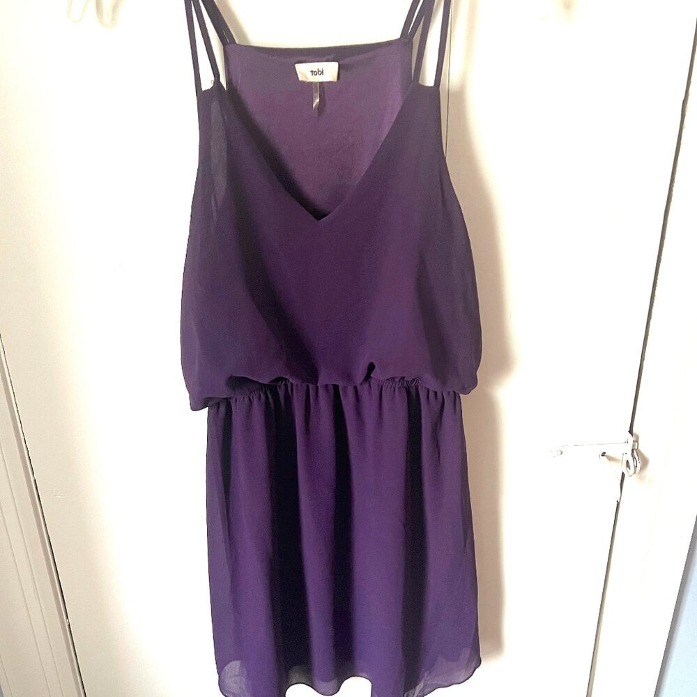Tobi Blouson Mini Dress, size L
